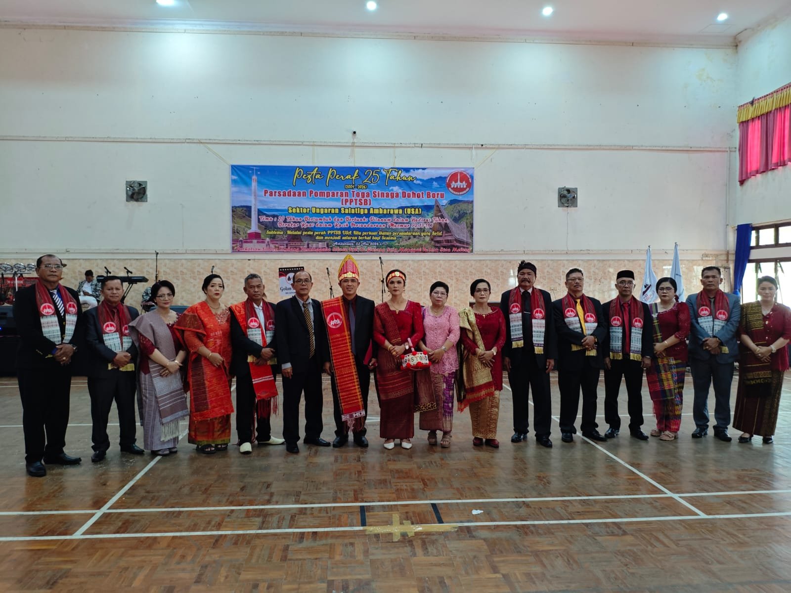 PPTSB Wilayah Jateng Lantik Pengurus Cabang Jateng 1 di Tengah Semarak Pesta Perak PPTSB USA di Ambarawa